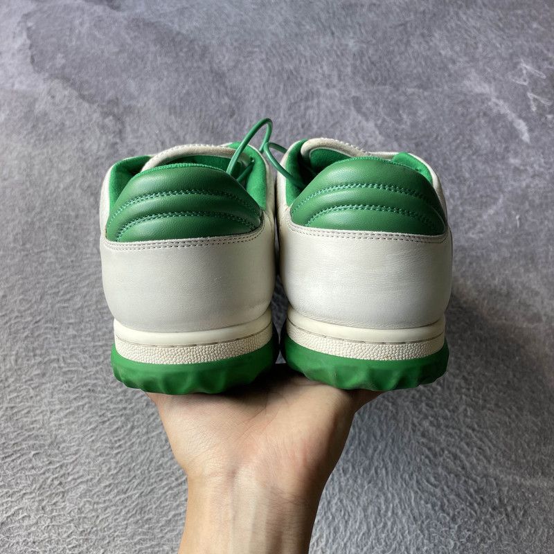 Gucci Gucci MAC80 Low-top Sneakers in White Green 0079 Size US 8.5 / EU 41-42 - 3 Thumbnail