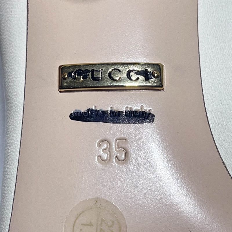 Gucci Gucci White Pointed Toe High Heels 0079 Size US 5 / EU 37 - 5 Thumbnail