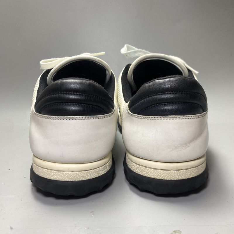 Gucci Gucci MAC80 Leather Low-Top Sneakers for Men 0079 Size US 9.5 / EU 42-43 - 3 Thumbnail