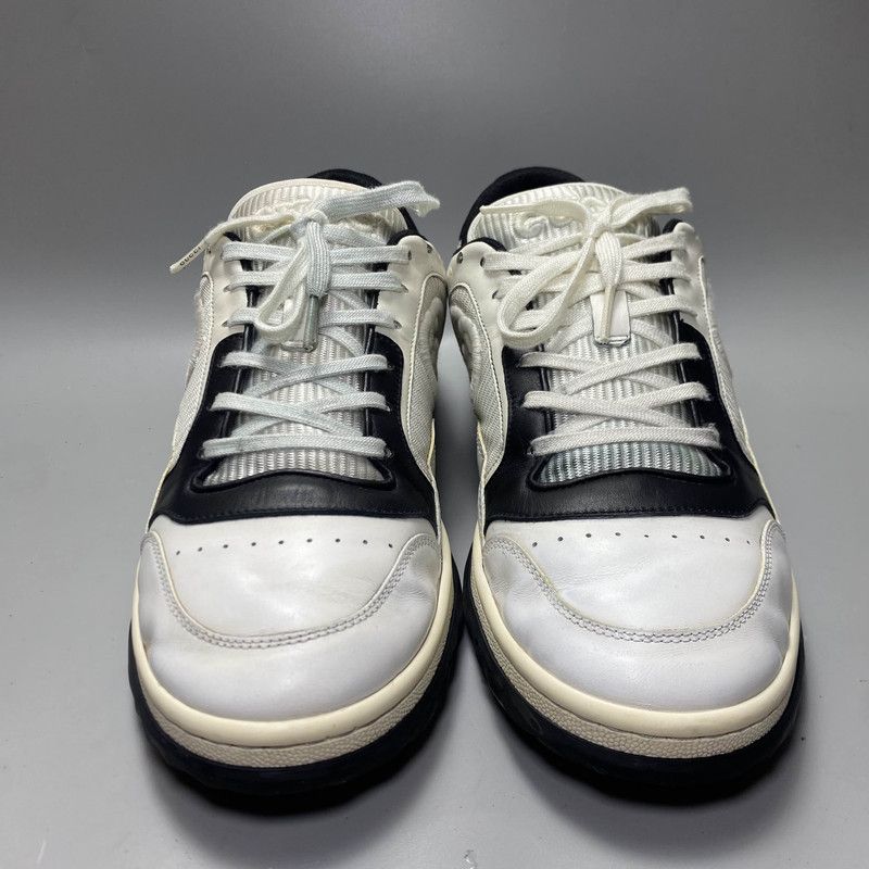 Gucci Gucci MAC80 Leather Low-Top Sneakers for Men 0079 Size US 9.5 / EU 42-43 - 2 Thumbnail