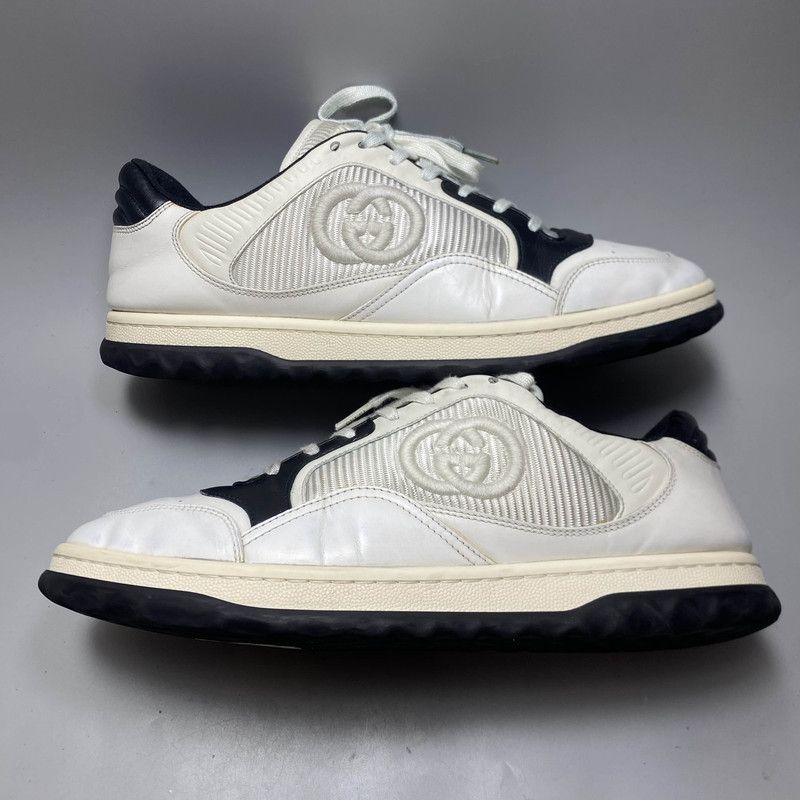 Gucci Gucci MAC80 Leather Low-Top Sneakers for Men 0079 Size US 9.5 / EU 42-43 - 8 Thumbnail
