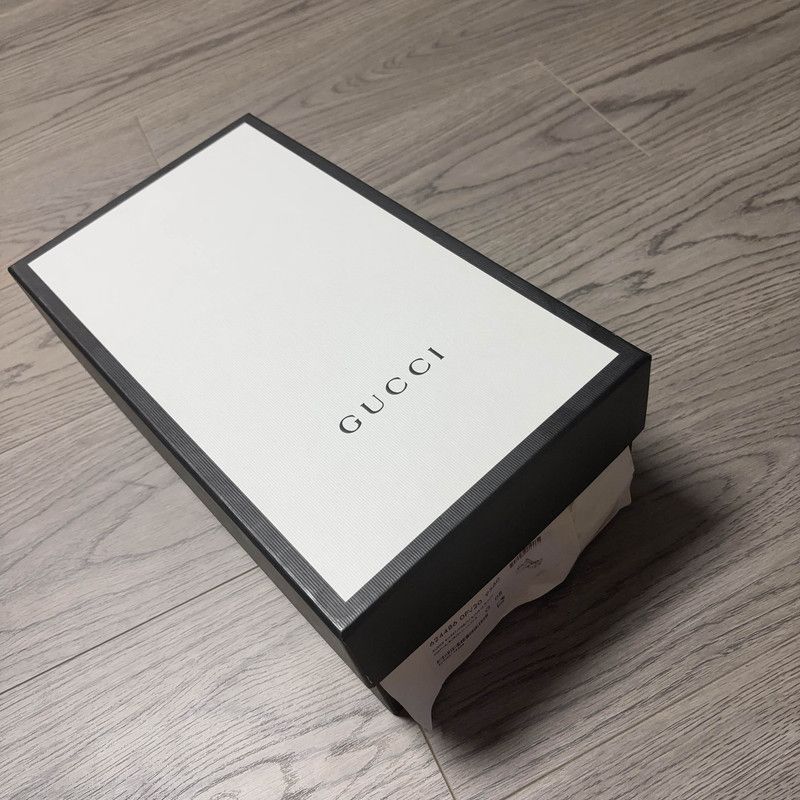 Gucci Gucci G74 Web Leather Low Top Sneakers 0079 Size US 8.5 / EU 41-42 - 6 Thumbnail