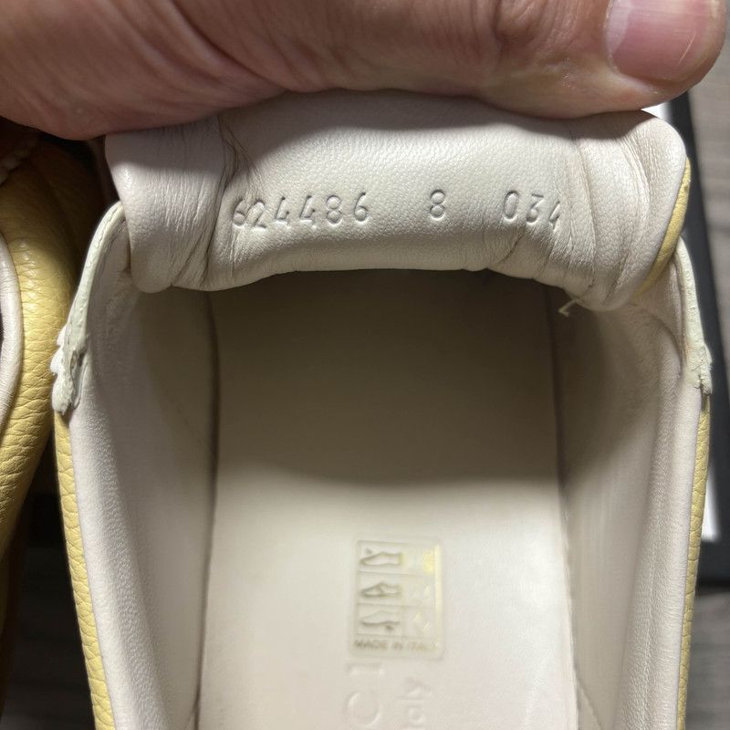 Gucci Gucci G74 Web Leather Low Top Sneakers 0079 Size US 8.5 / EU 41-42 - 5 Thumbnail