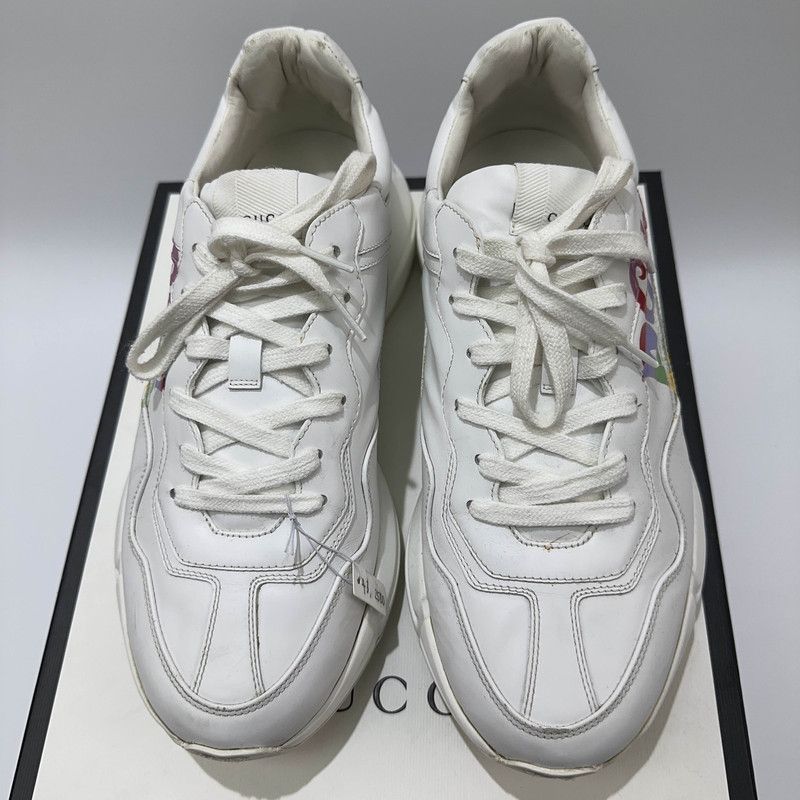 Gucci Gucci Rhyton Colorful Low-Top Sneakers for Men 0079 Size US 9.5 / EU 42-43 - 2 Thumbnail