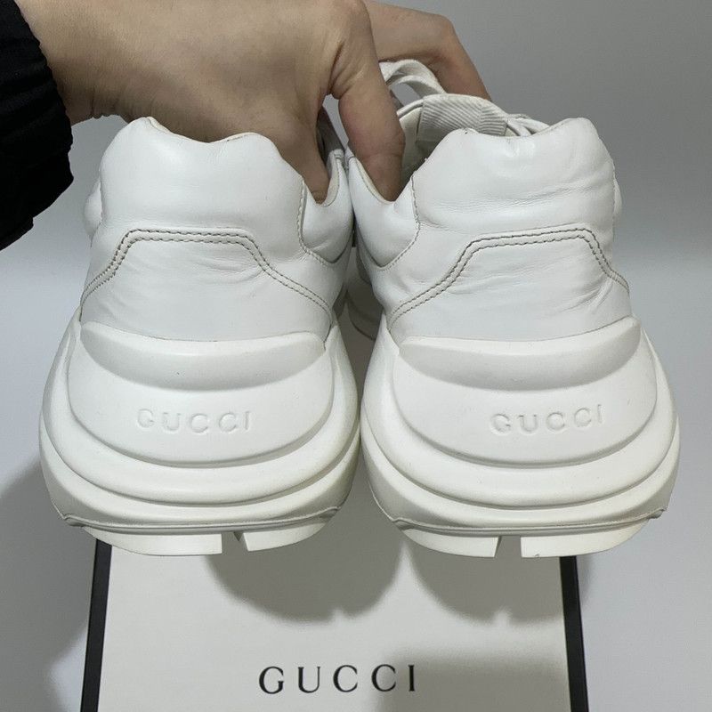 Gucci Gucci Rhyton Colorful Low-Top Sneakers for Men 0079 Size US 9.5 / EU 42-43 - 3 Thumbnail