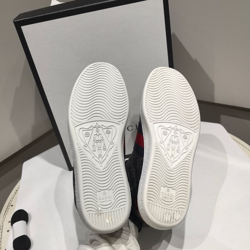 Gucci Gucci ACE High-Top Fashion Sneakers for Men 0079 Size US 8 / EU 41 - 6 Thumbnail
