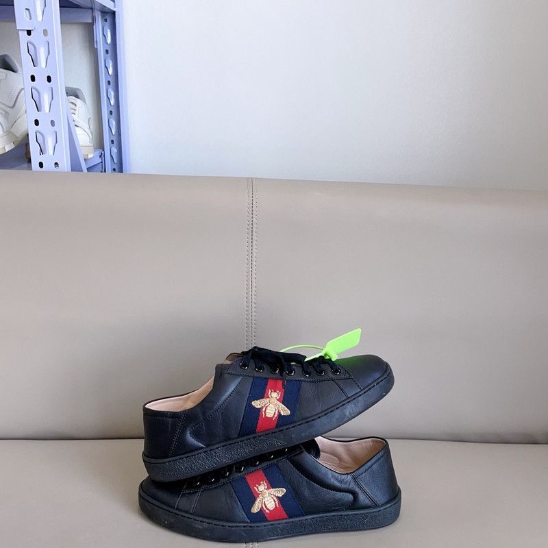 Gucci Gucci Black Low-Top Sneakers for Men and Women 0079 Size US 9 / EU 42 - 6 Thumbnail