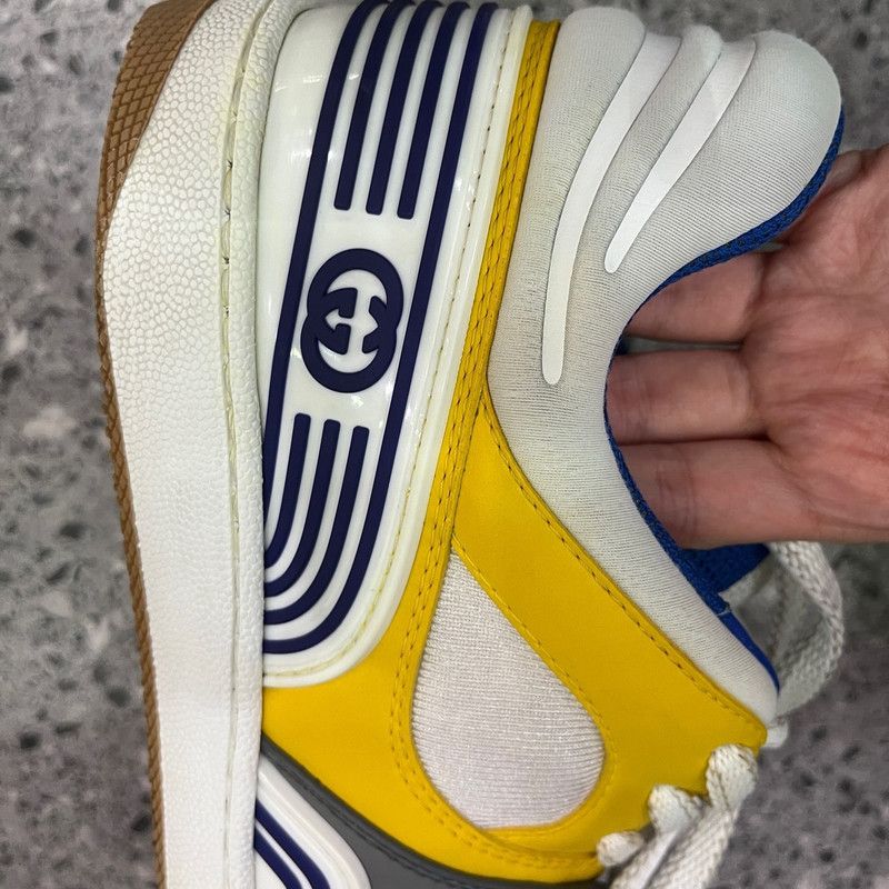 Gucci Gucci Low Top Fashion Sneakers for Men 0079 Size US 8.5 / EU 41-42 - 10 Thumbnail