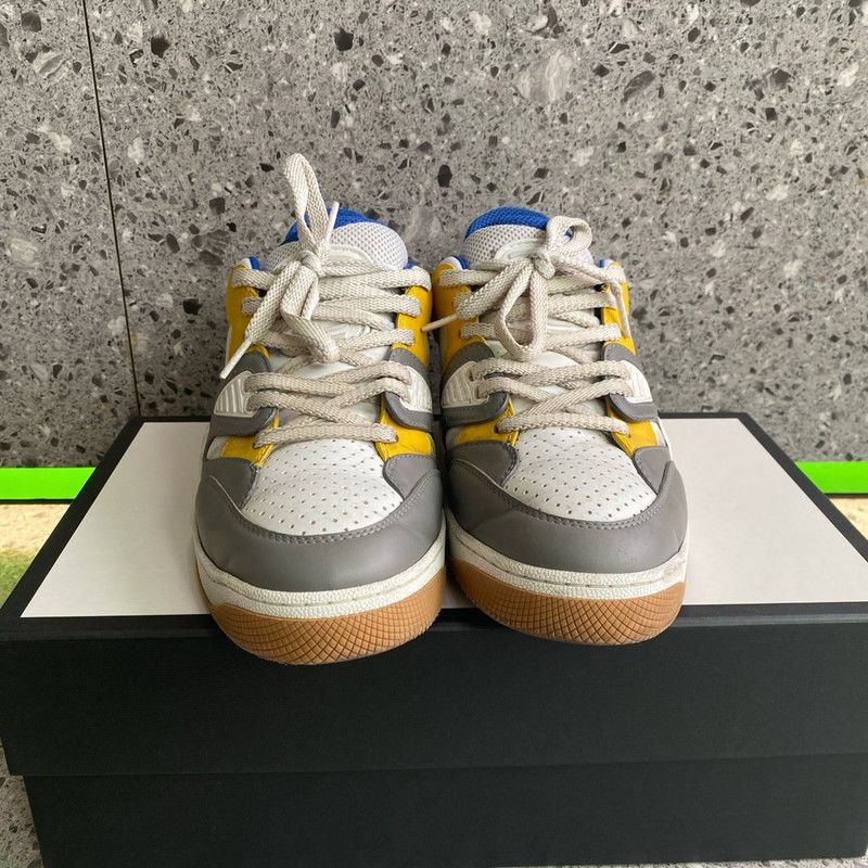 Gucci Gucci Low Top Fashion Sneakers for Men 0079 Size US 8.5 / EU 41-42 - 2 Thumbnail