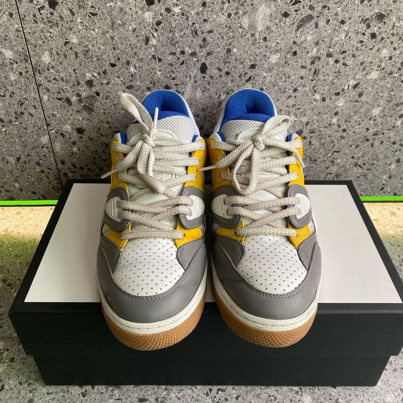 Gucci Gucci Low Top Fashion Sneakers for Men 0079 Size US 8.5 / EU 41-42 - 7 Thumbnail