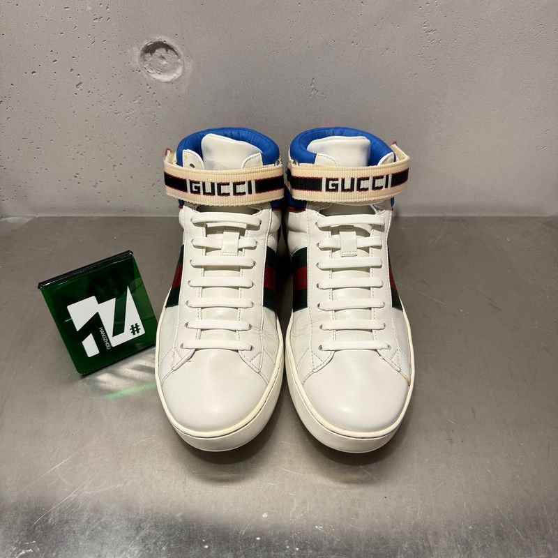 Gucci Gucci Ace Striped Fashion Sneakers for Men 0079 Size US 8.5 / EU 41-42 - 9 Thumbnail