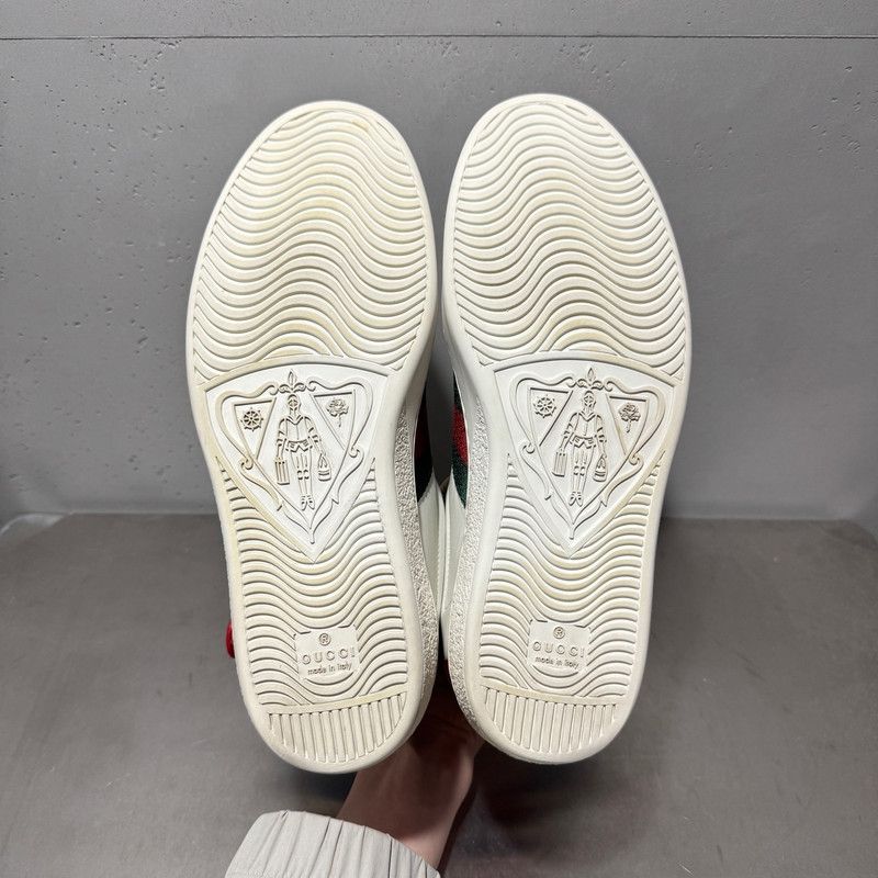 Gucci Gucci Ace Striped Fashion Sneakers for Men 0079 Size US 8.5 / EU 41-42 - 6 Thumbnail