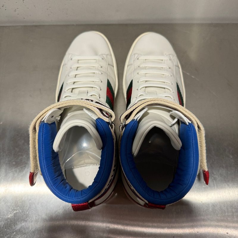 Gucci Gucci Ace Striped Fashion Sneakers for Men 0079 Size US 8.5 / EU 41-42 - 7 Thumbnail