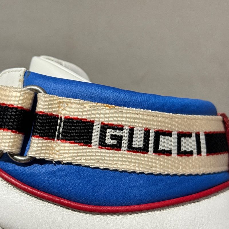 Gucci Gucci Ace Striped Fashion Sneakers for Men 0079 Size US 8.5 / EU 41-42 - 14 Thumbnail
