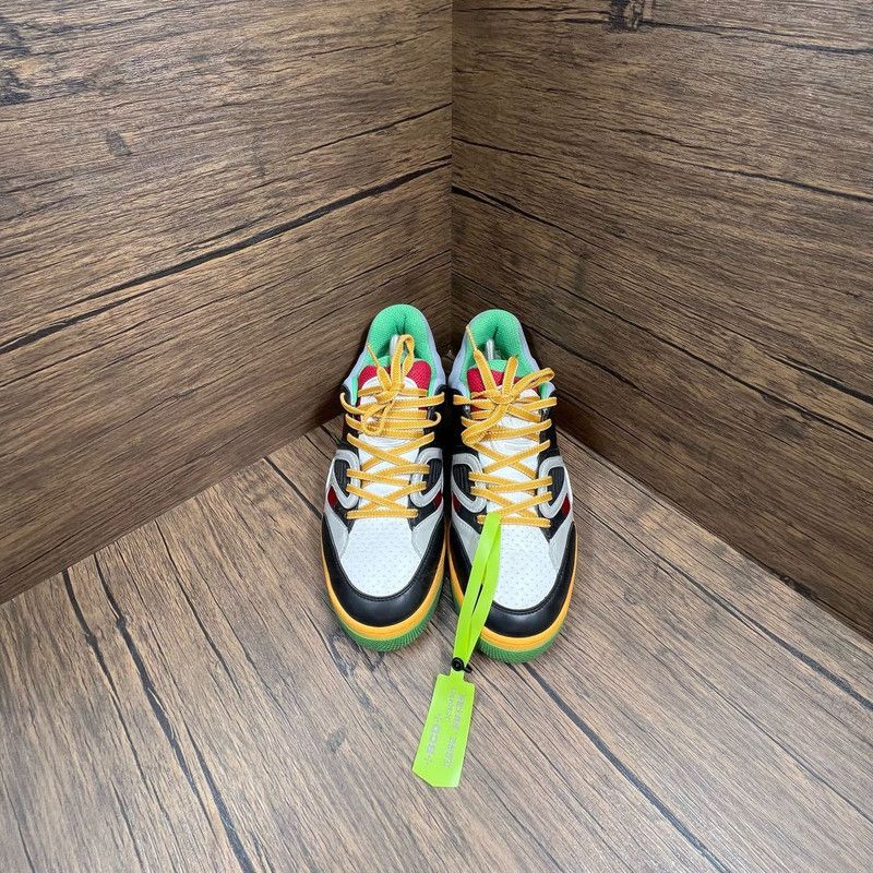Gucci GUCCI Fashionable Low-Top Sneakers with Multicolor Design 0079 Size US 8 / EU 41 - 2 Thumbnail