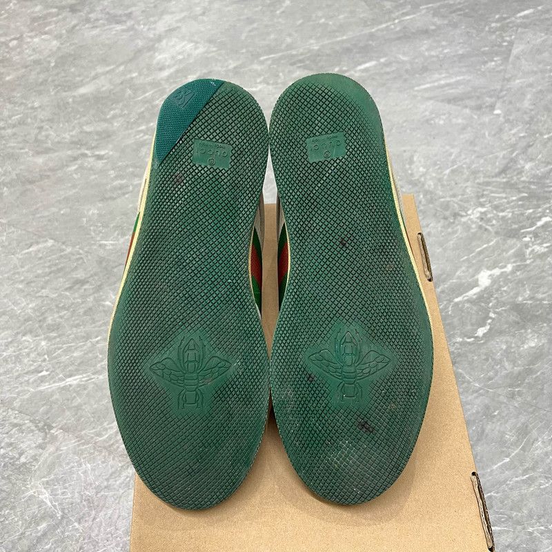Gucci Gucci Screener Fashion Sneakers in Gray Green 0079 Size US 8 / EU 41 - 6 Thumbnail