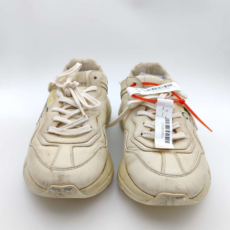 Gucci Gucci Rhyton Double G Logo Casual Sneakers 0079 Size US 9.5 / EU 42-43 - 2 Thumbnail