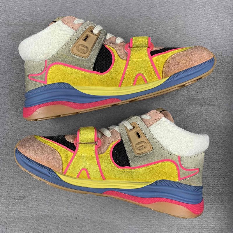 Gucci Gucci Ultrapace Vintage Casual Sneakers 0079 Size US 8.5 / EU 41-42 - 6 Thumbnail