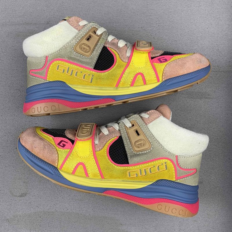 Gucci Gucci Ultrapace Vintage Casual Sneakers 0079 Size US 8.5 / EU 41-42 - 7 Thumbnail