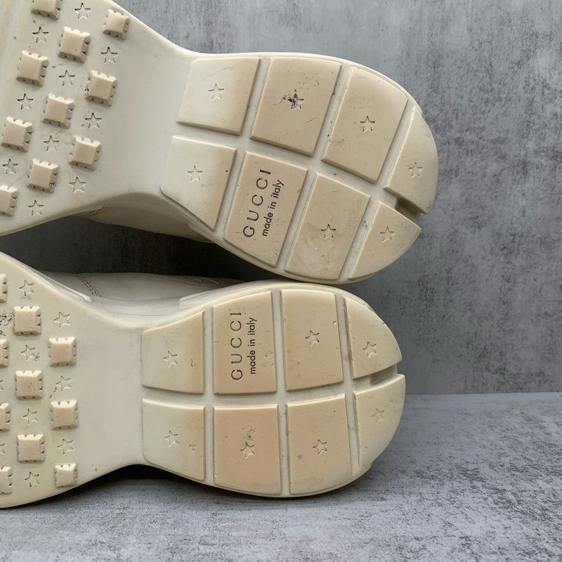 Gucci Gucci Rhyton Logo Low-Top Dad Sneakers 0079 Size US 8 / EU 41 - 9 Thumbnail
