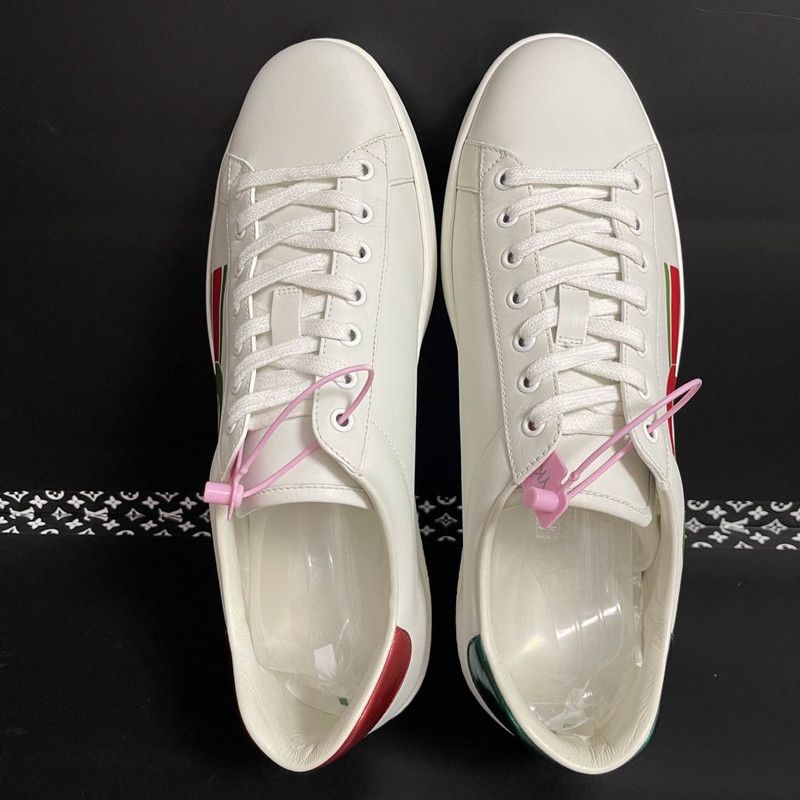 Gucci Gucci ACE Double G Vintage Low-Top Sneakers 0079 Size US 11 / EU 44 - 11 Thumbnail