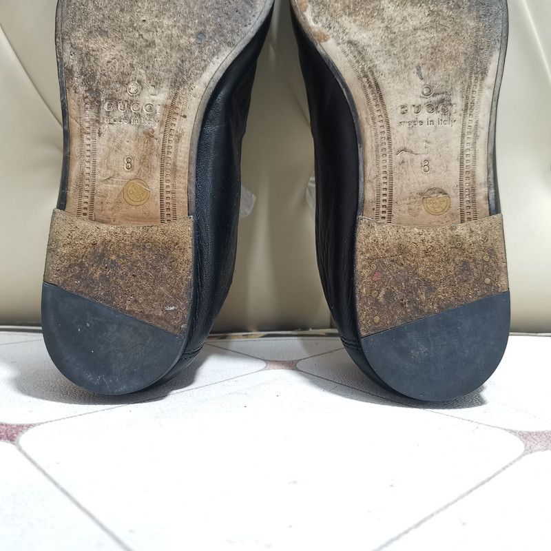 Gucci Gucci Horsebit Black Casual Loafers for Men 0079 Size US 8.5 / EU 41-42 - 7 Thumbnail