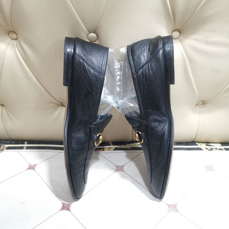 Gucci Gucci Horsebit Black Casual Loafers for Men 0079 Size US 8.5 / EU 41-42 - 9 Thumbnail