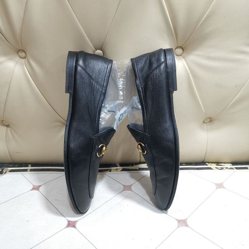 Gucci Gucci Horsebit Black Casual Loafers for Men 0079 Size US 8.5 / EU 41-42 - 8 Thumbnail
