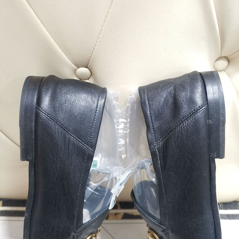 Gucci Gucci Horsebit Black Casual Loafers for Men 0079 Size US 8.5 / EU 41-42 - 12 Thumbnail