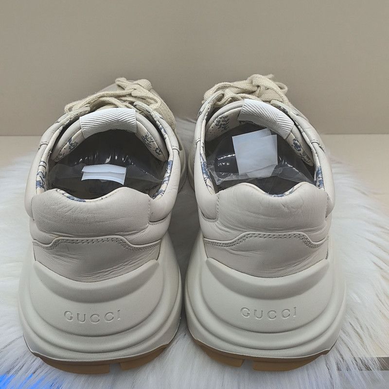 Gucci Gucci Rhyton Low Top Sneakers for Men 0079 Size US 8 / EU 41 - 3 Thumbnail
