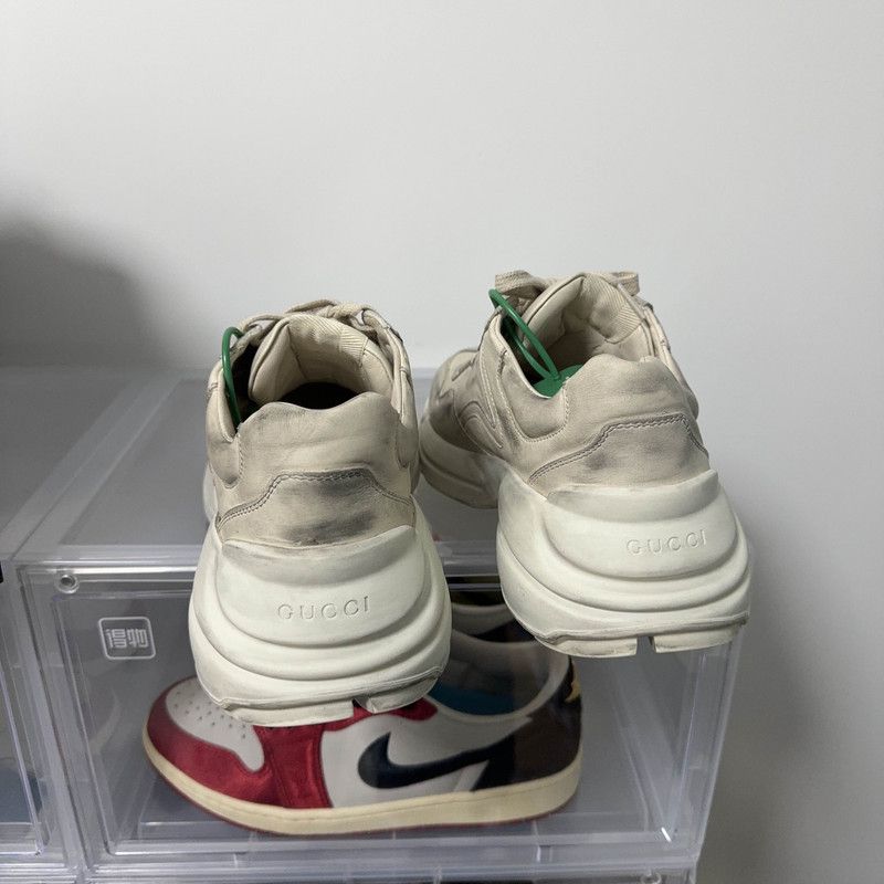 Gucci Gucci Rhyton Fashion Low-top Dad Sneakers 0079 Size US 9.5 / EU 42-43 - 3 Thumbnail