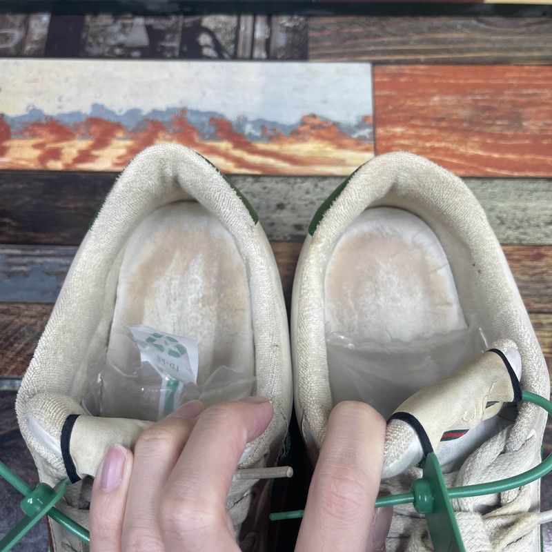 Gucci Gucci Screener Low Top Sneakers in Green 0079 Size US 9.5 / EU 42-43 - 9 Thumbnail