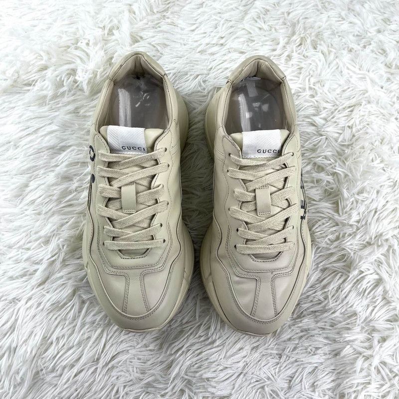 Gucci Gucci Rhyton Fashion Thick-soled Dad Sneakers 0079 Size US 8.5 / EU 41-42 - 2 Thumbnail