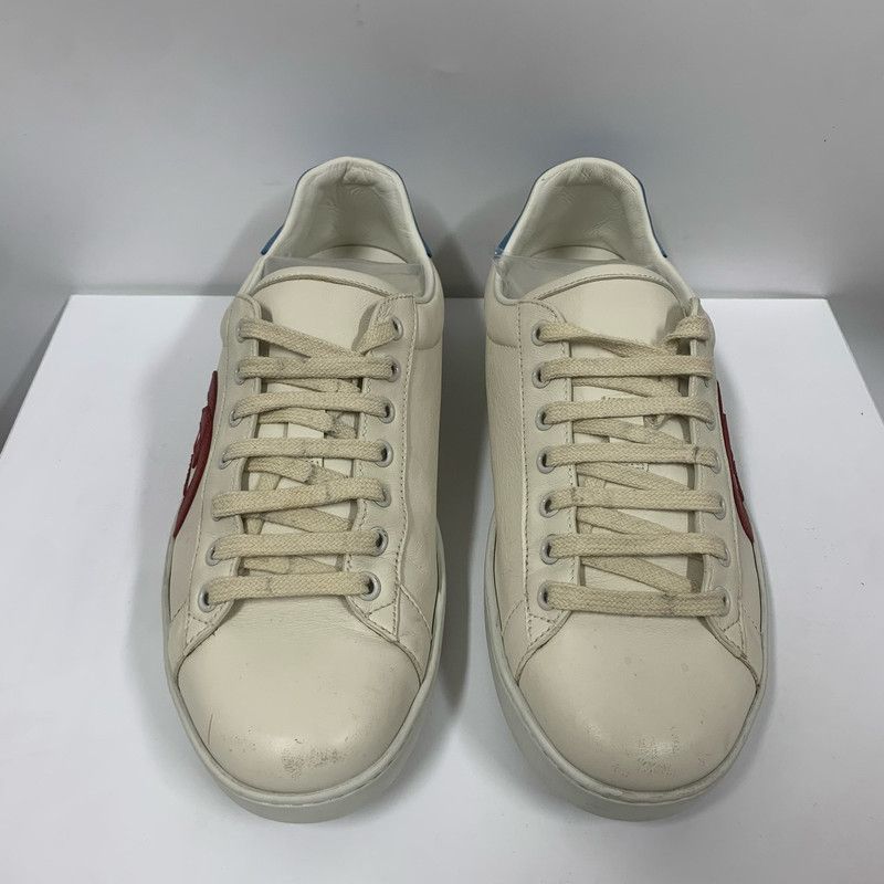Gucci Gucci Ace Sneakers with Interlocking G Logo 0079 Size US 8 / EU 41 - 2 Thumbnail