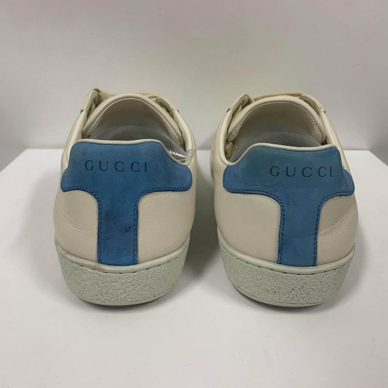 Gucci Gucci Ace Sneakers with Interlocking G Logo 0079 Size US 8 / EU 41 - 3 Thumbnail