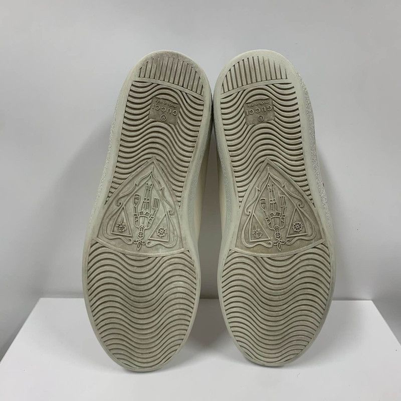 Gucci Gucci Ace Sneakers with Interlocking G Logo 0079 Size US 8 / EU 41 - 4 Thumbnail