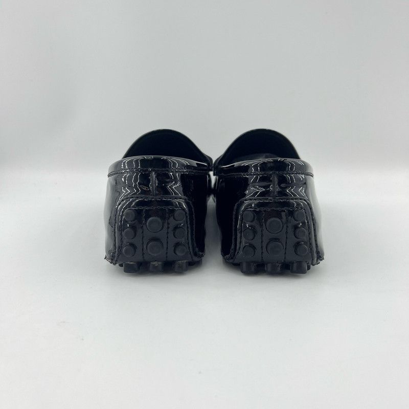 Gucci Gucci Black Leather Slip-On Lifestyle Loafers 0079 Size US 7.5 / EU 40-41 - 3 Thumbnail
