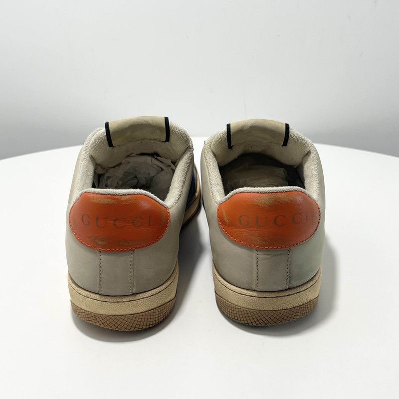 Gucci Gucci Screener Distressed Sneakers in Blue 0079 Size US 10.5 / EU 43-44 - 3 Thumbnail