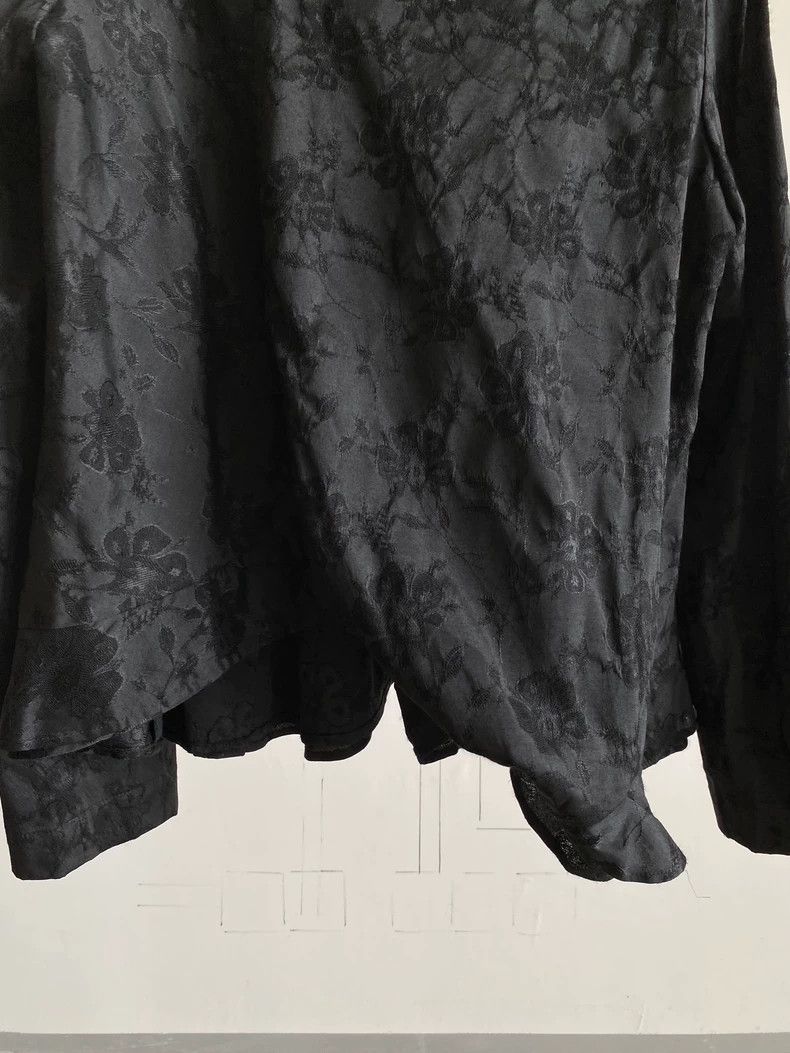 Comme des Garcons tricotCOMMEdesGARCONS Asymmetric Collar Top - dmc Size US M / EU 48-50 / 2 - 8 Thumbnail