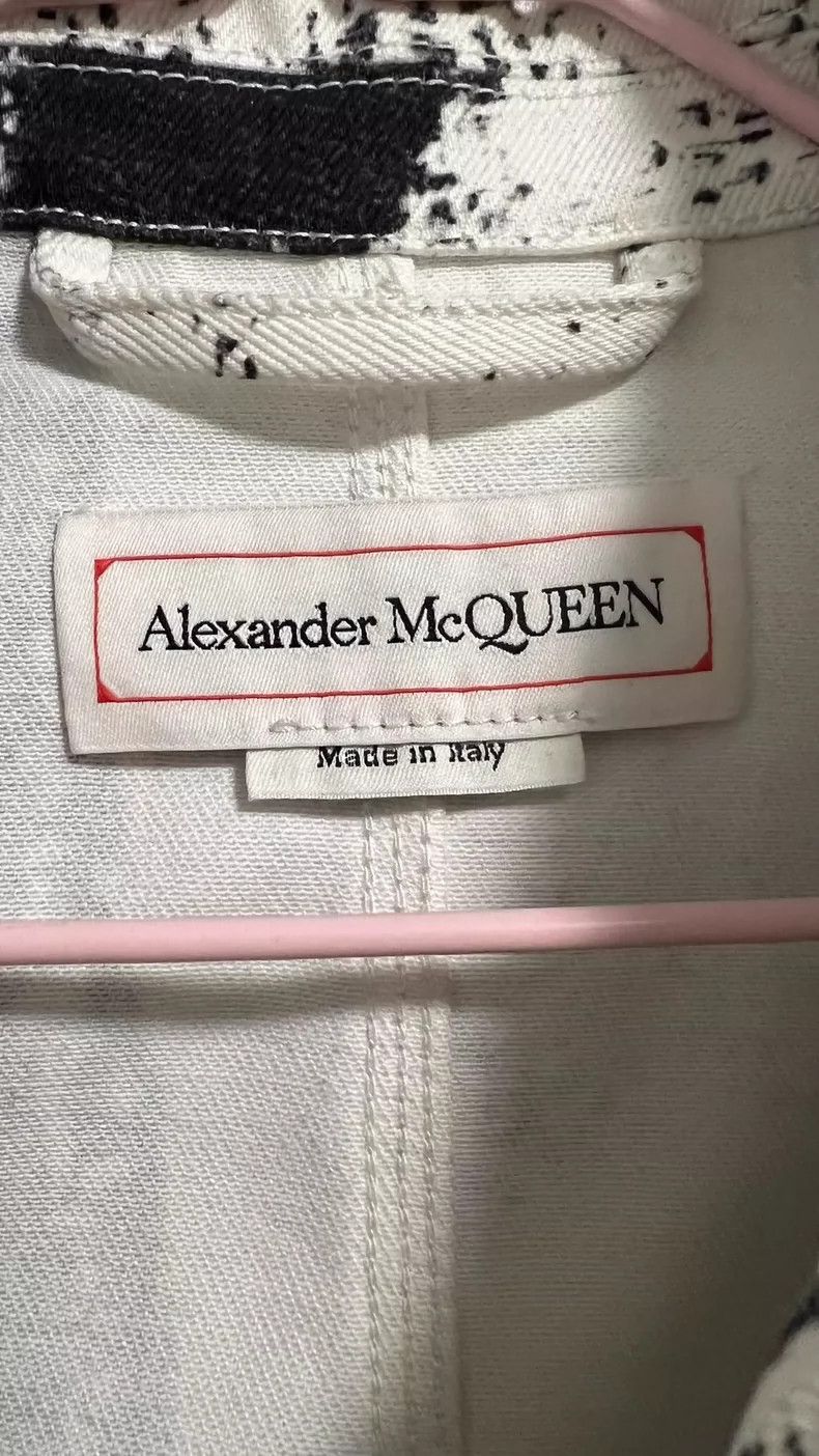 Alexander McQueen Alexander McQueen Tie-Dye Denim Jacket - dmc Size US M / EU 48-50 / 2 - 3 Thumbnail