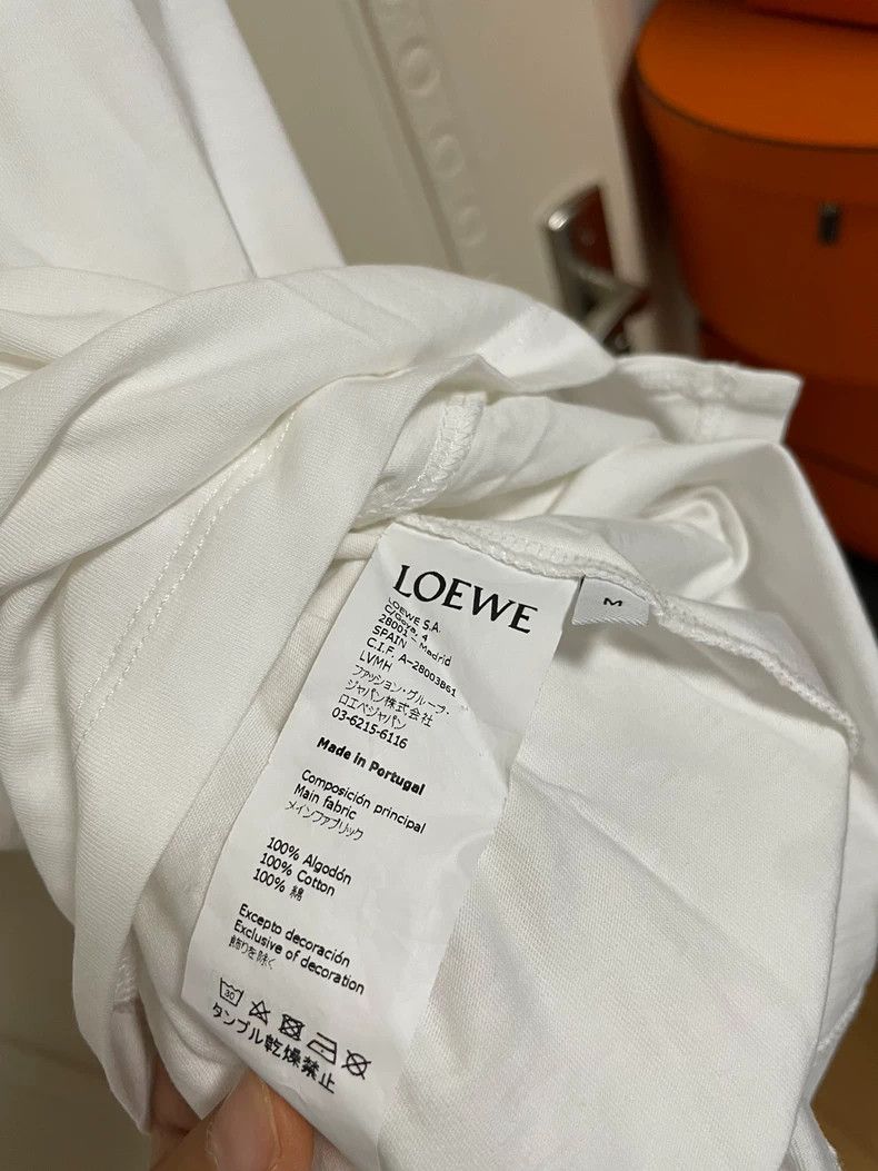 Loewe Loewe White Short Sleeve T-Shirt - dmc Size US M / EU 48-50 / 2 - 5 Thumbnail