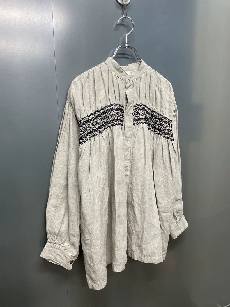 Comme des Garcons CDG Girl Linen Long Sleeve Shirt - dmc Size US S / EU 44-46 / 1 - 3 Thumbnail