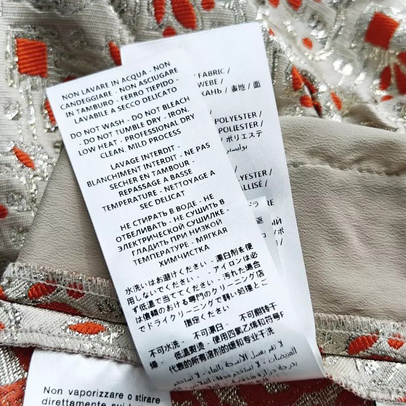 Gucci Gucci Gold Thread Embroidered Shorts - dmc Size US 26 / EU 42 - 7 Thumbnail