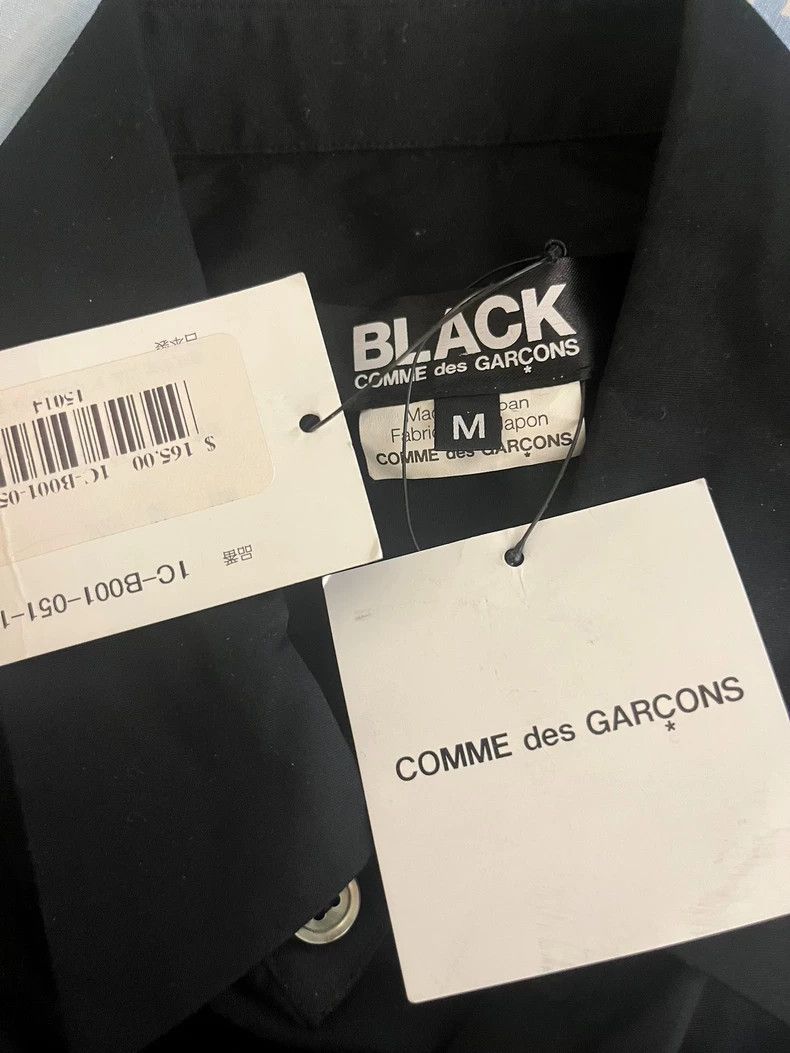 Comme des Garcons CDG Black Series All Black Shirt - dmc Size US M / EU 48-50 / 2 - 3 Thumbnail