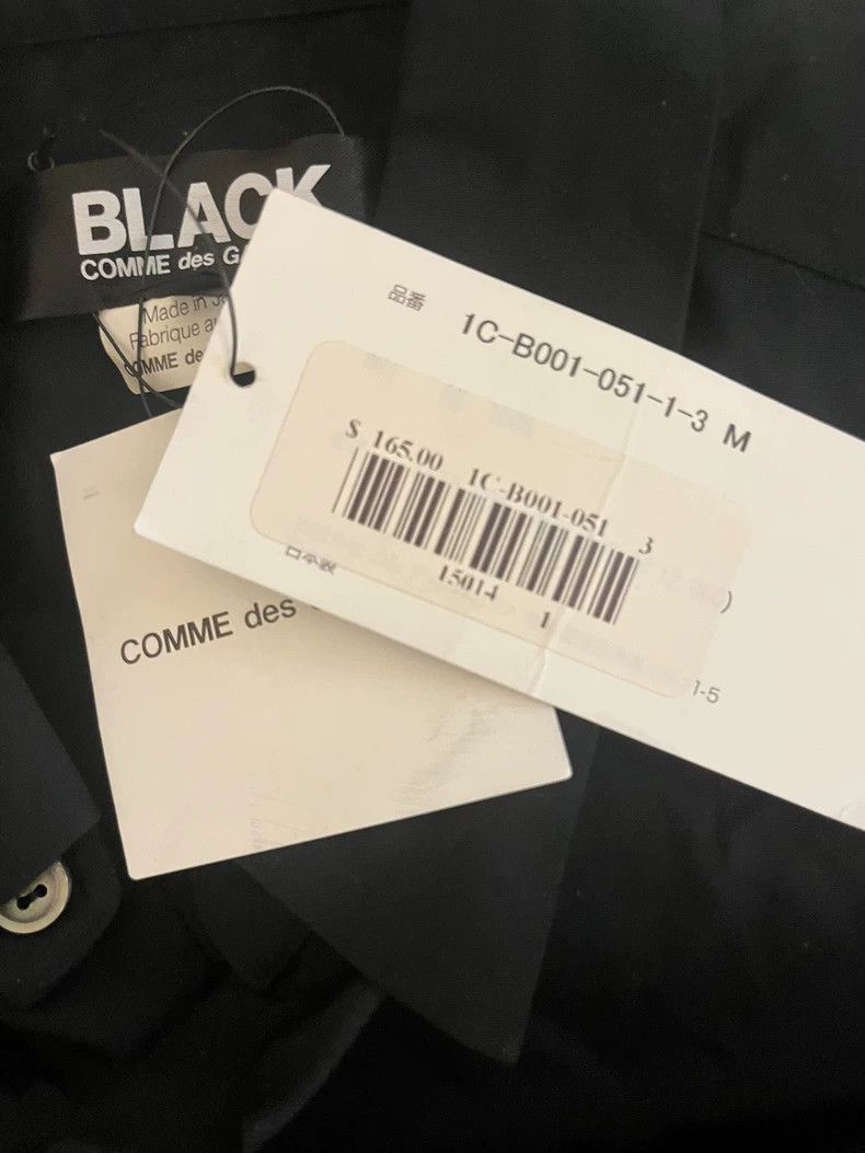 Comme des Garcons CDG Black Series All Black Shirt - dmc Size US M / EU 48-50 / 2 - 5 Thumbnail