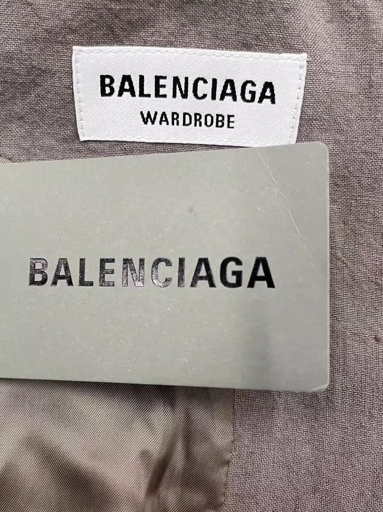 Balenciaga Balenciaga 23SS Structured Blazer Jacket - dmc Size US M / EU 48-50 / 2 - 4 Thumbnail
