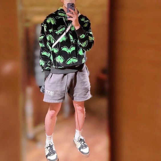 Louis Vuitton Louis Vuitton Black Green Hoodie Sweatshirt - dmc Size US L / EU 52-54 / 3 - 6 Thumbnail