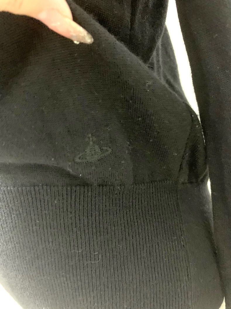 Vivienne Westwood Vivienne Westwood Vintage Black Knit Sweater - dmc Size US M / EU 48-50 / 2 - 5 Thumbnail