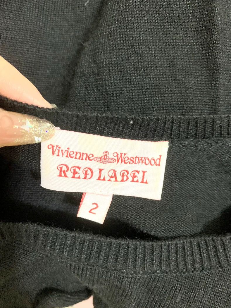 Vivienne Westwood Vivienne Westwood Vintage Black Knit Sweater - dmc Size US M / EU 48-50 / 2 - 6 Thumbnail