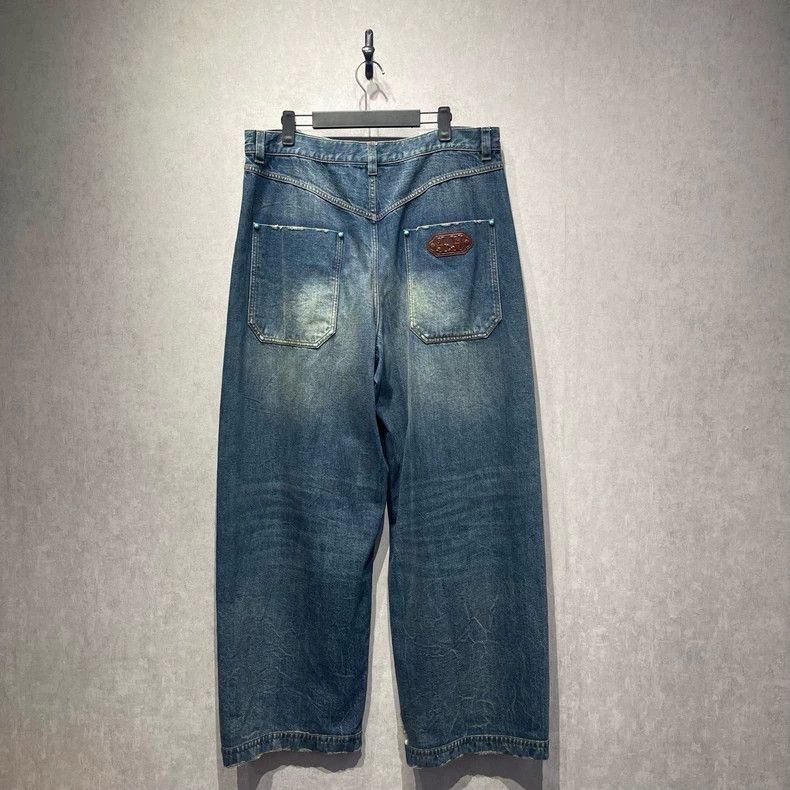 Louis Vuitton Louis Vuitton Turquoise Denim Jeans - dmc Size US 36 / EU 52 - 2 Thumbnail